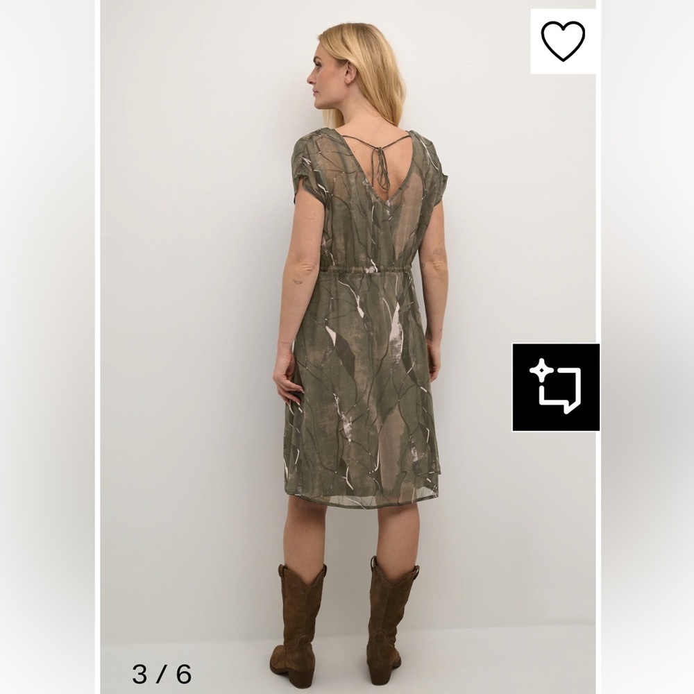 Cream Clothing Chery Day Dress 8 NWT